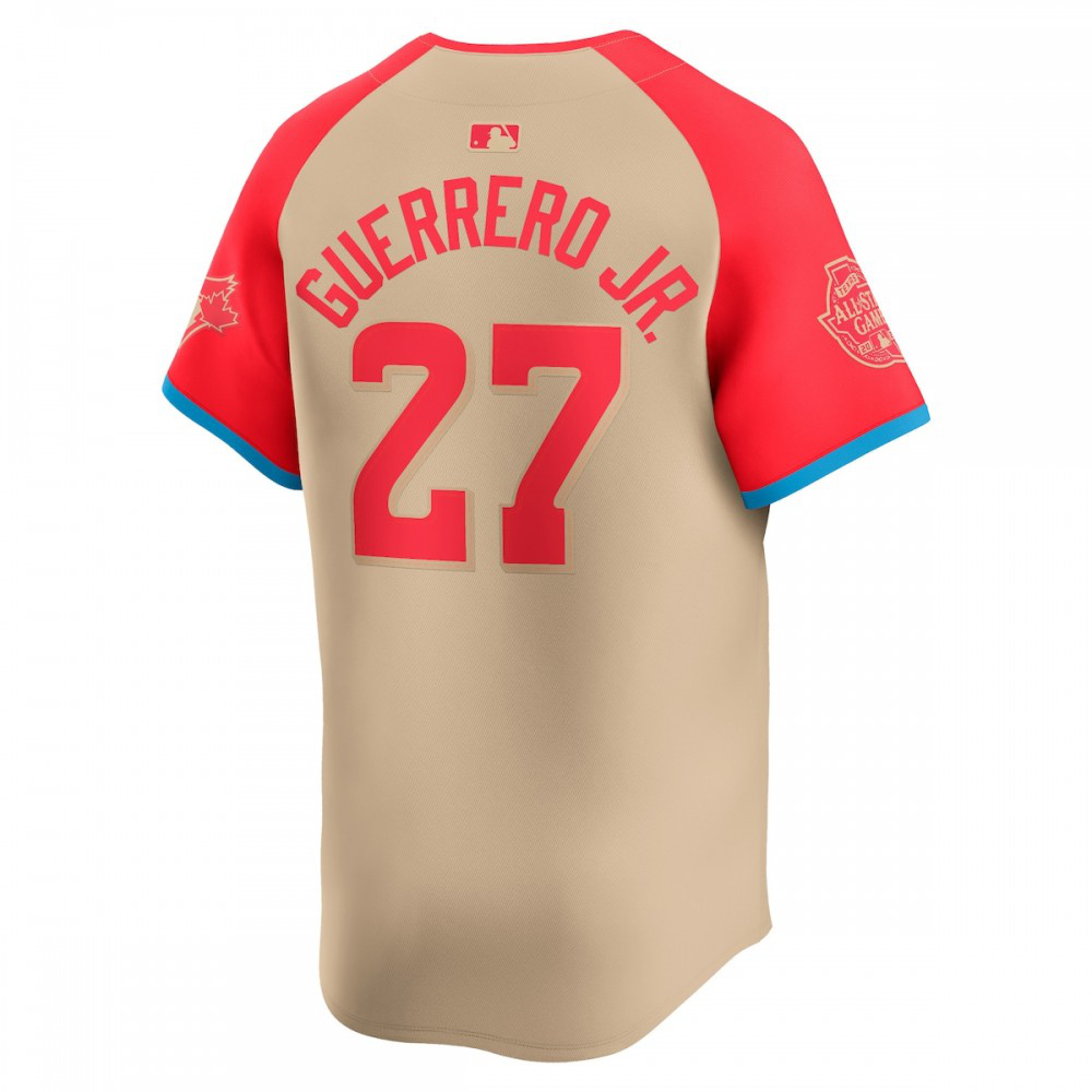 Vladimir Guerrero Jr. American League 2024 MLB All-Star Game Limited Player Jersey - Cream-Pro Kit Vault | Brand New 26/27 Sports Jerseys
